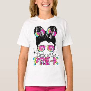 T-shirt Petite Miss Pré-K Filles Retour À L'École
