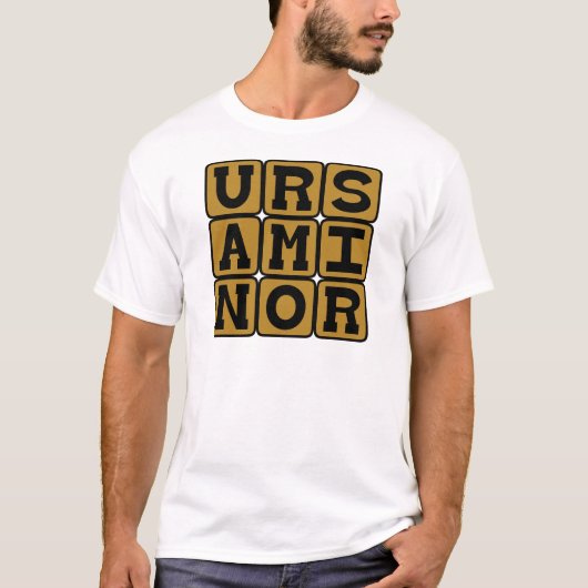 T-shirt Petite Ourse, constellation de la Petite Ourse (Devant)