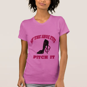 T-shirt Petite pièce en t de fers à cheval de dames