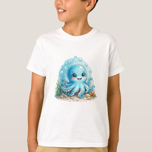 T-shirt Petite Pieuvre (Devant)