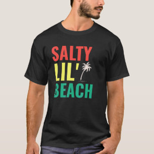 T-shirt Petite Plage Salée Citation Vacances d'Été Unisex