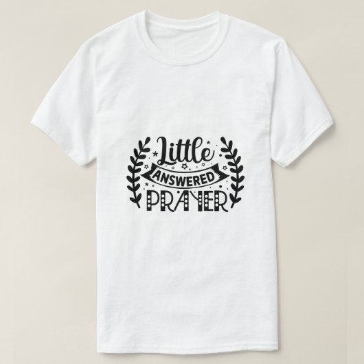 T-shirt Petite Prière Exaucée (Design devant)