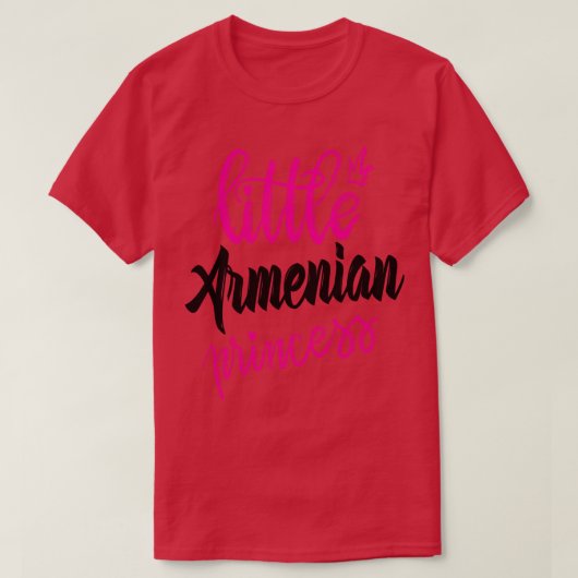 T-shirt Petite princesse arménienne (Design devant)