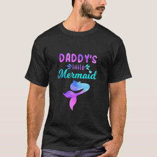 T-shirt Petite sirène de papa mignonne famille qui corresp