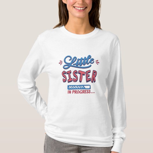 T-shirt Petite soeur en cours (Devant)