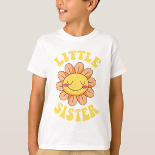 T-shirt Petite Soeur Fleur Mignonne