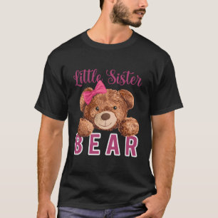T-shirt Petite Soeur Ours Frère Cadeau Mignonne Ours Teddy