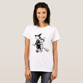 T-shirt Petite Sorcière Et Clown (Devant entier)