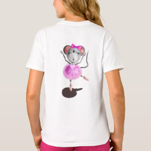 T-shirt Petite souris de ballerine