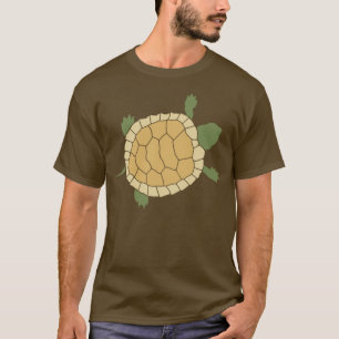 T-shirt Petite tortue de rampement mignonne de tortue