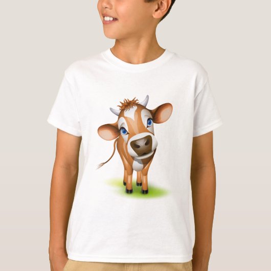 T-shirt Petite vache à maillot (Devant)