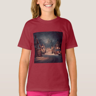 T-shirt Petite ville de Noël 3