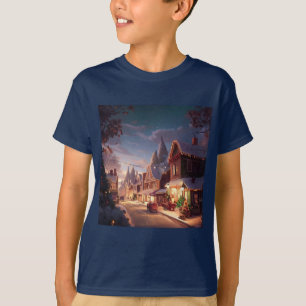 T-shirt Petite ville de Noël 5