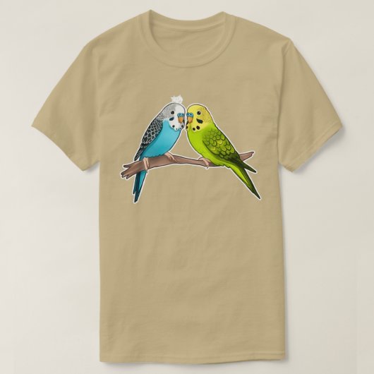 T-shirt Petites Budgies 1 (Design devant)