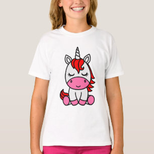 T-shirt Petites filles Unicorn Pony