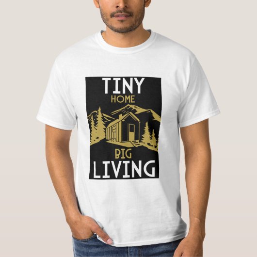 T-shirt Petites maisons qui vivent petites (Devant)