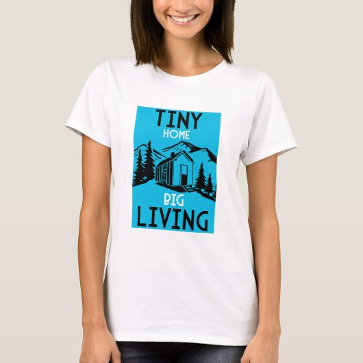 T-shirt Petites maisons qui vivent petites (Devant)