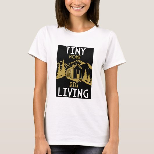 T-shirt Petites maisons qui vivent petites (Devant)