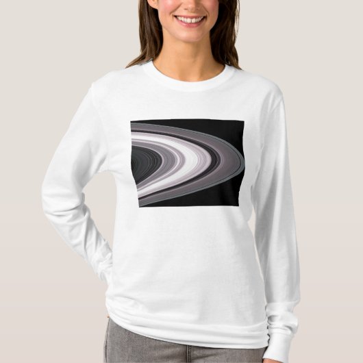 T-shirt Petites particules dans SaturnĂ`s bagues (Devant)