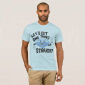 T-shirt Petites pilules bleues (Devant entier)