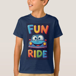 T-shirt 🌈 Petites Roues Pour Grands Sourires 🚘