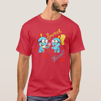 T-shirt petits amis drôle