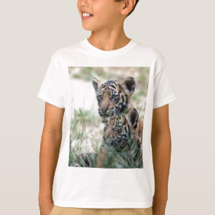 T-shirt Petits animaux de tigre