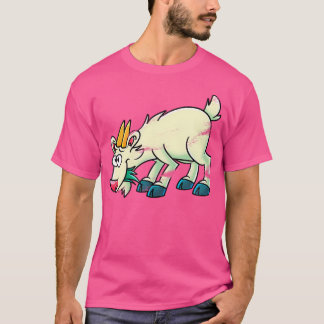 T-shirt Petits bêtes de chèvre de ferme chèvre animale de 