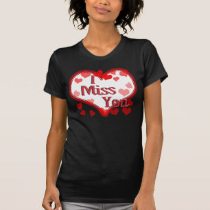T-shirt Petits Coeurs - Vous Me Manquez