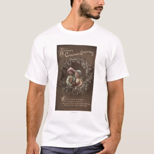 T-shirt Petits enfants dans Armclasp (Devant)