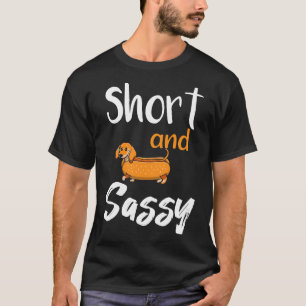T-shirt Petits Et Sassy Dachshund Animaux Aimer Saucisse D