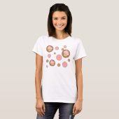 T-shirt Petits gâteaux de point de polka (Devant entier)