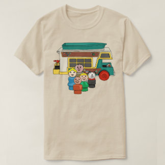 T-shirt Petits Gens Camping Familial