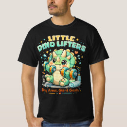 T-shirt Petits Leveurs de Dino 8KG | Bras Minuscules Objec