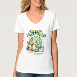 T-shirt Petits Leveurs de Dino 8KG | Bras Minuscules Objec