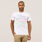 T-shirt Petits mensonges blancs #1 (Devant entier)