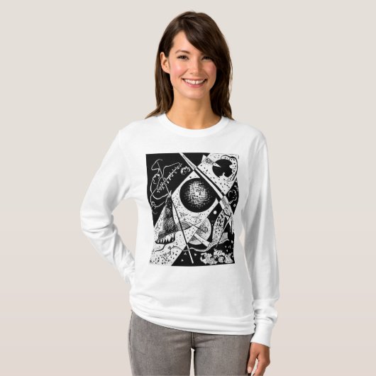 T-shirt Petits Mondes VI - Kandinsky (Devant entier)