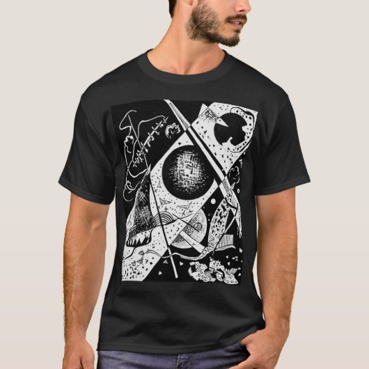 T-shirt Petits Mondes VI - Kandinsky (Devant)