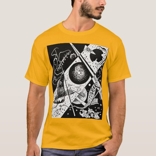 T-shirt Petits Mondes VI - Kandinsky (Devant)