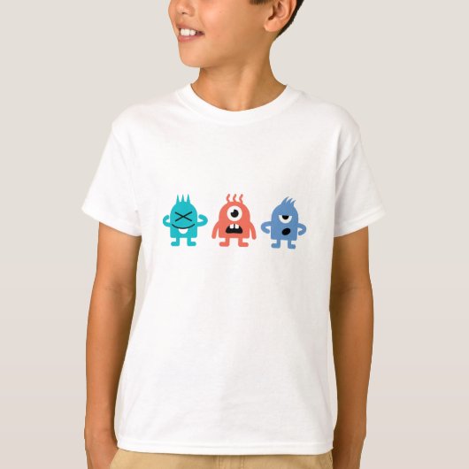 T-shirt Petits monstres (Devant)