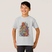 T-shirt Petits Monstres Drôles (Devant entier)