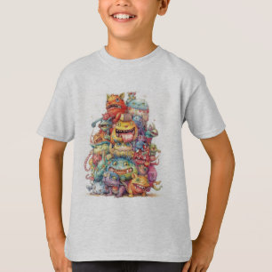 T-shirt Petits Monstres Drôles