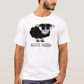 T-shirt Petits moutons noirs mignons (Devant)