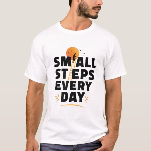 T-shirt Petits Pas Chaque Jour (Devant)