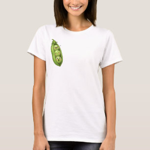 T-shirt Petits pois endormis dans une cosse