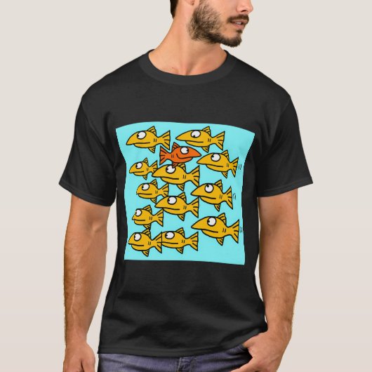 T-shirt Petits poissons (Devant)