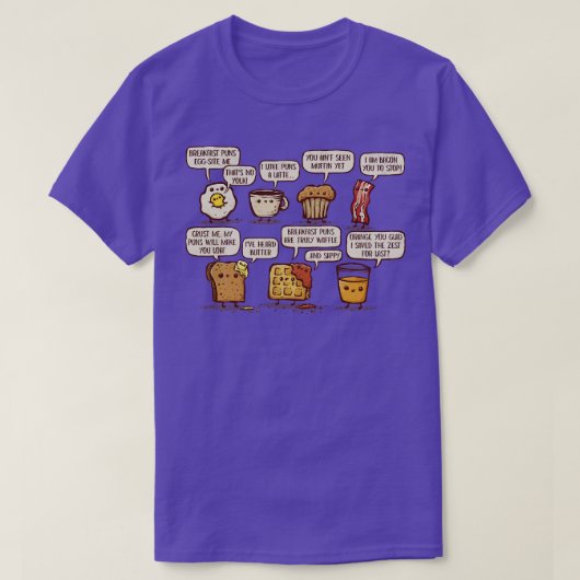 T-shirt Petits puns sont gaufres (Design devant)