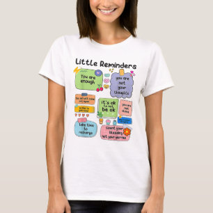 T-shirt Petits Rappels Vous Êtes Suffisant Sensibilisation