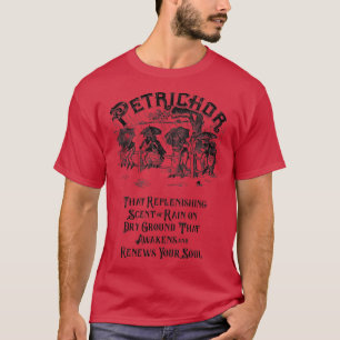 T-shirt Petrichor L'odeur de la pluie