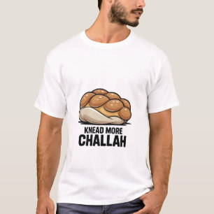 T-shirt Pétrir Plus Challah Juif Juif Baking